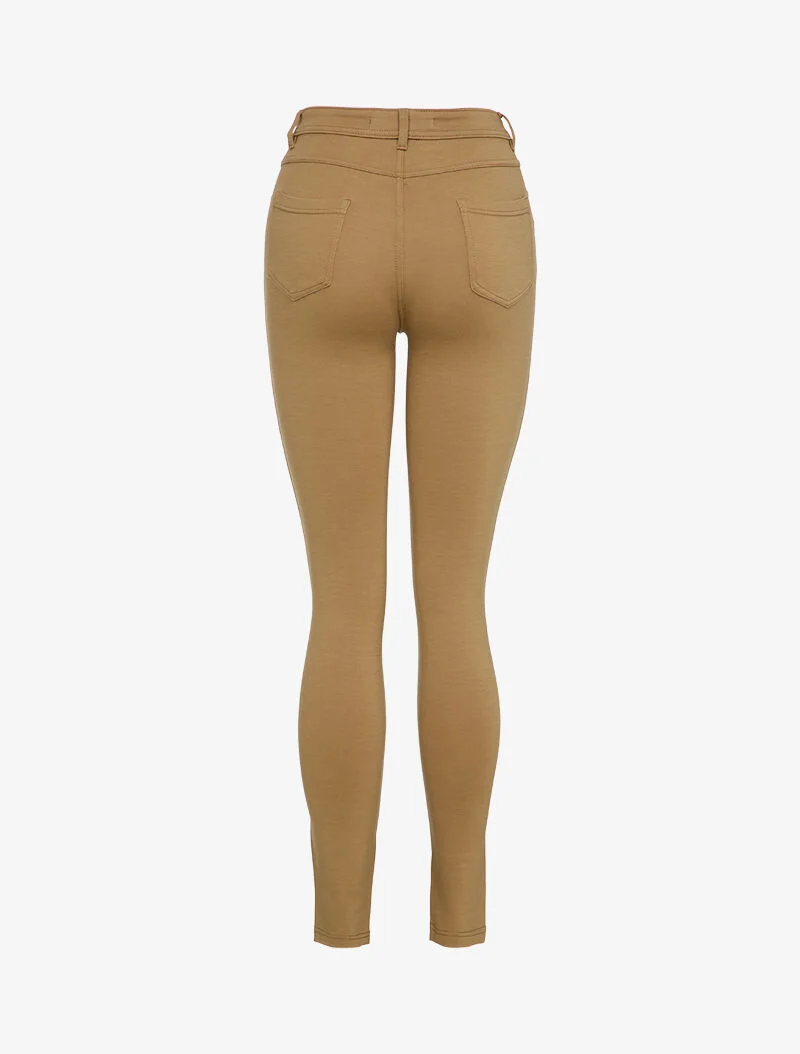 Basic Stretchhose - Maulwurf