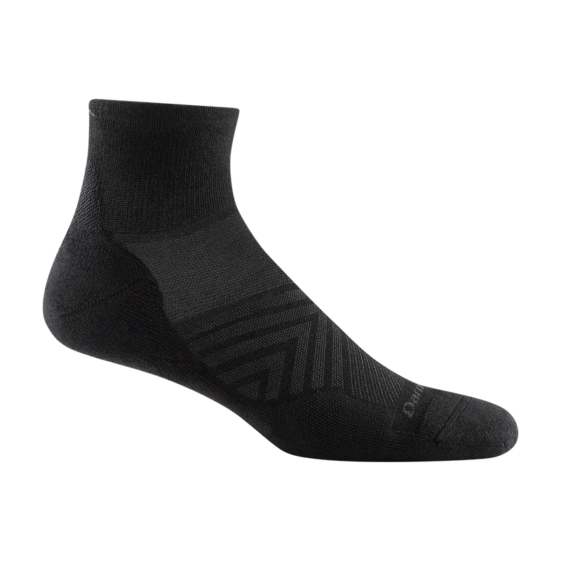 Men's Run Quarter Cushioned Ultra-Lightweight Running Socks