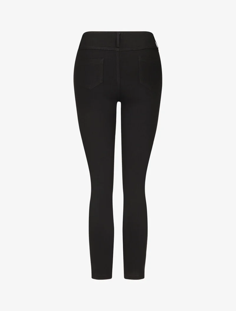 Stretchhose mit Skinny-Schnitt - Schwarz