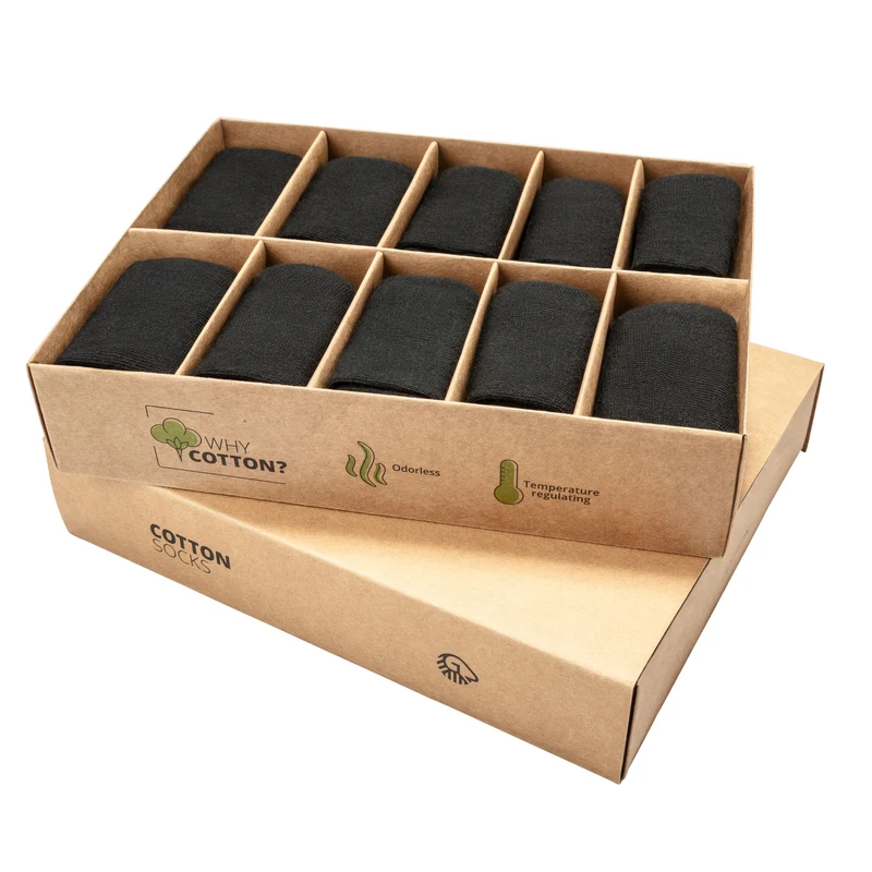 Füßlinge Baumwolle (10er Pack)