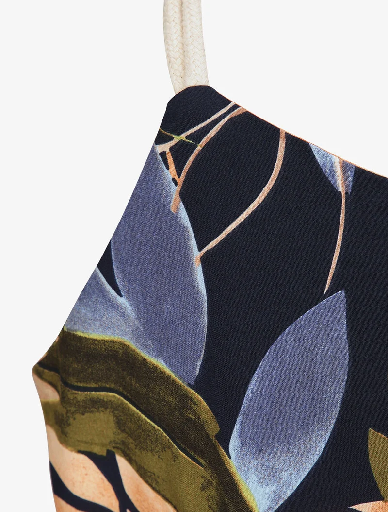 Trägertop im Seil-Stil - Mitternachtsblau