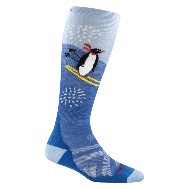 Kids Penguin Peak Over-the-Calf Midweight Ski & Snowboard Socks