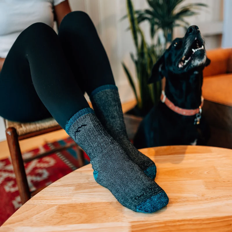 Women's Mountaineering Micro Crew Heavyweight Hiking Socks