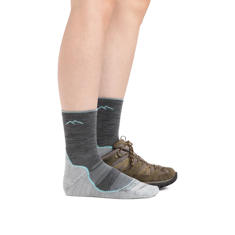 Women's Light Hiker Micro Crew Lightweight Hiking Socks