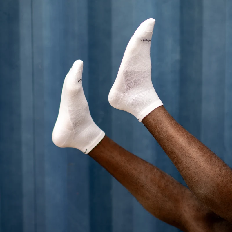 Men's Run Quarter Ultra-Lightweight Running Socks