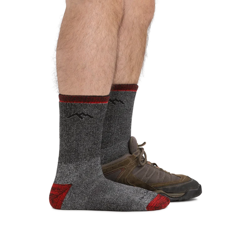 Men's Mountaineering Micro Crew Heavyweight Hiking Socks