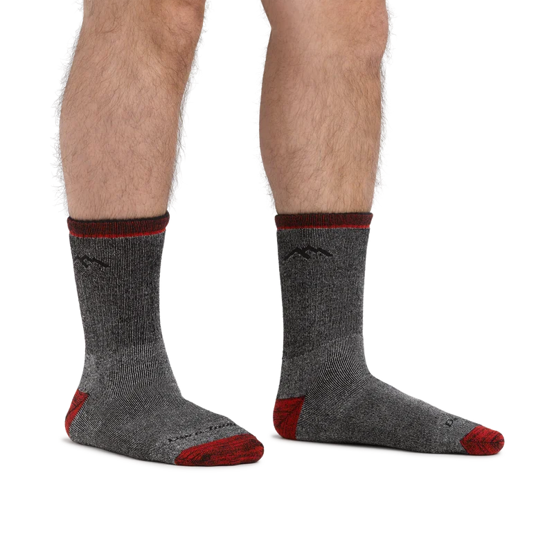 Men's Mountaineering Micro Crew Heavyweight Hiking Socks