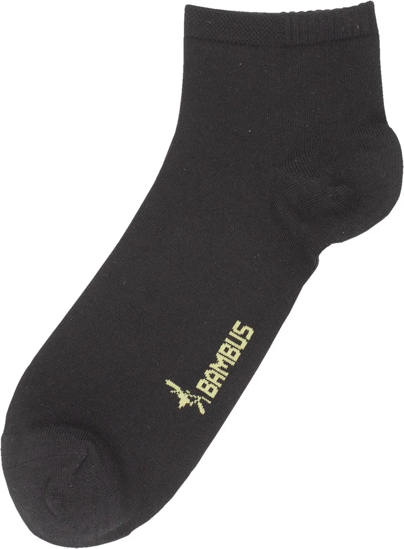 Bambus Viskose Kurzschaftsocken Kurzstrumpf Quartersocken MELANGE | 3–15 Paar