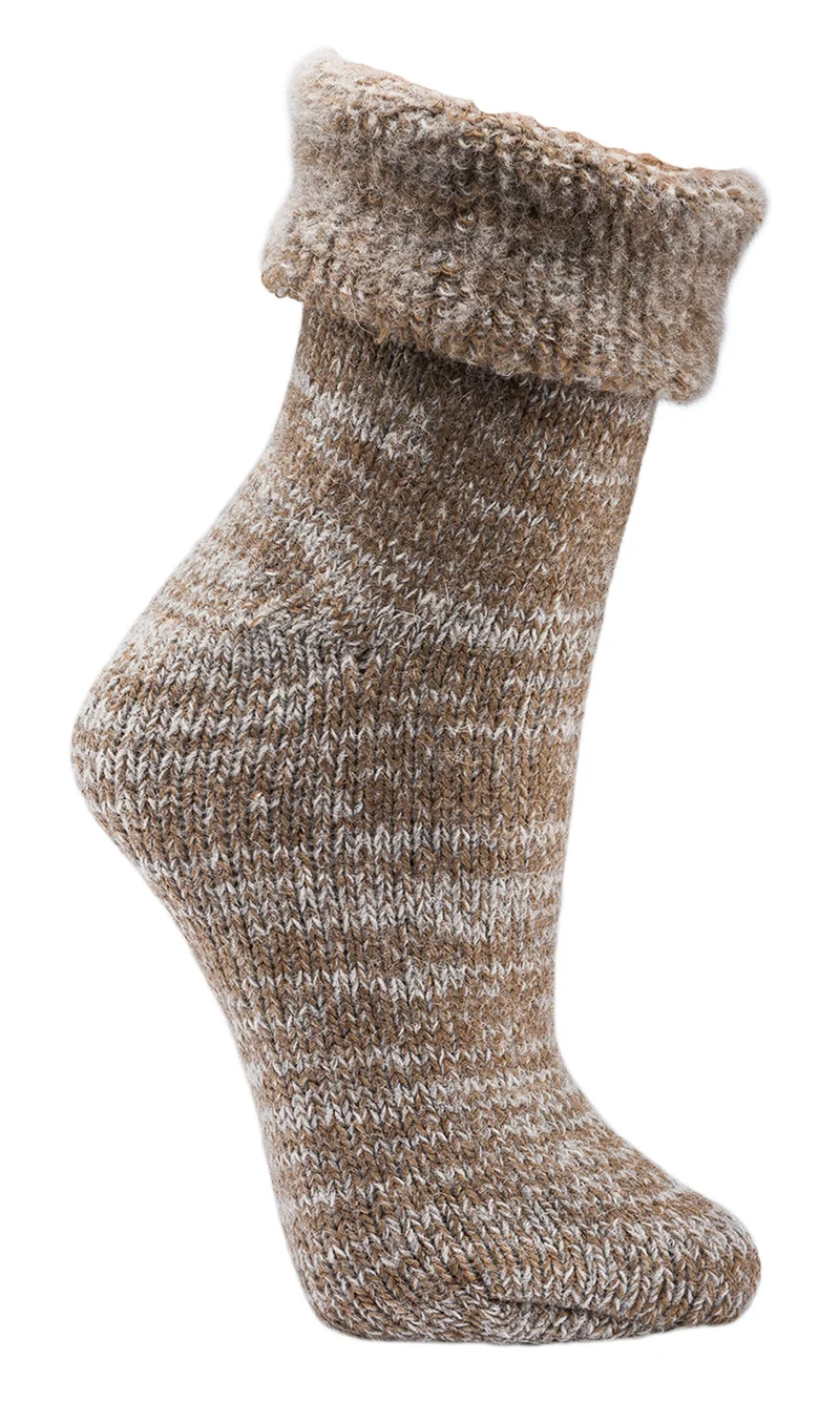 Thermosocken Wollsocken extra warm mit 63 % Wolle Unisex 1 Paar