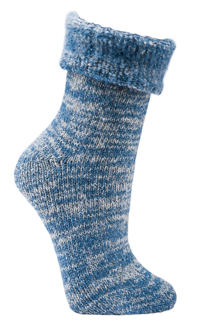 Thermosocken Wollsocken extra warm mit 63 % Wolle Unisex 1 Paar