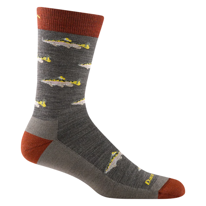 Men's Spey Fly Crew Lightweight Lifestyle Sock Last Chance
