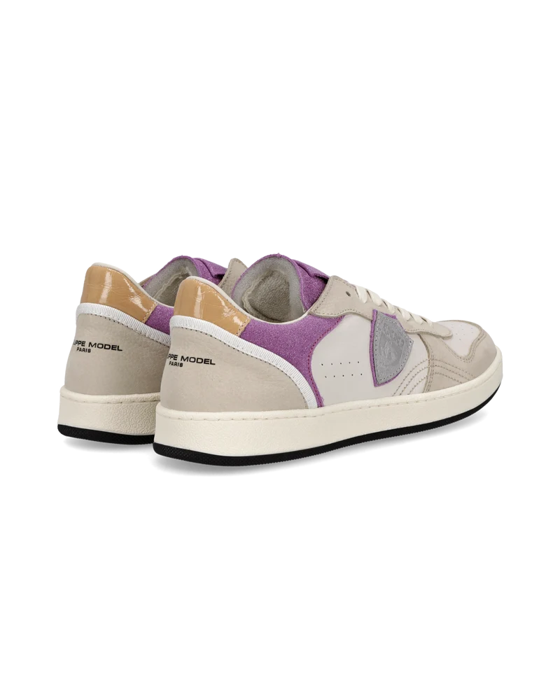 Sneaker Pgal Junior, White Sand Lilac