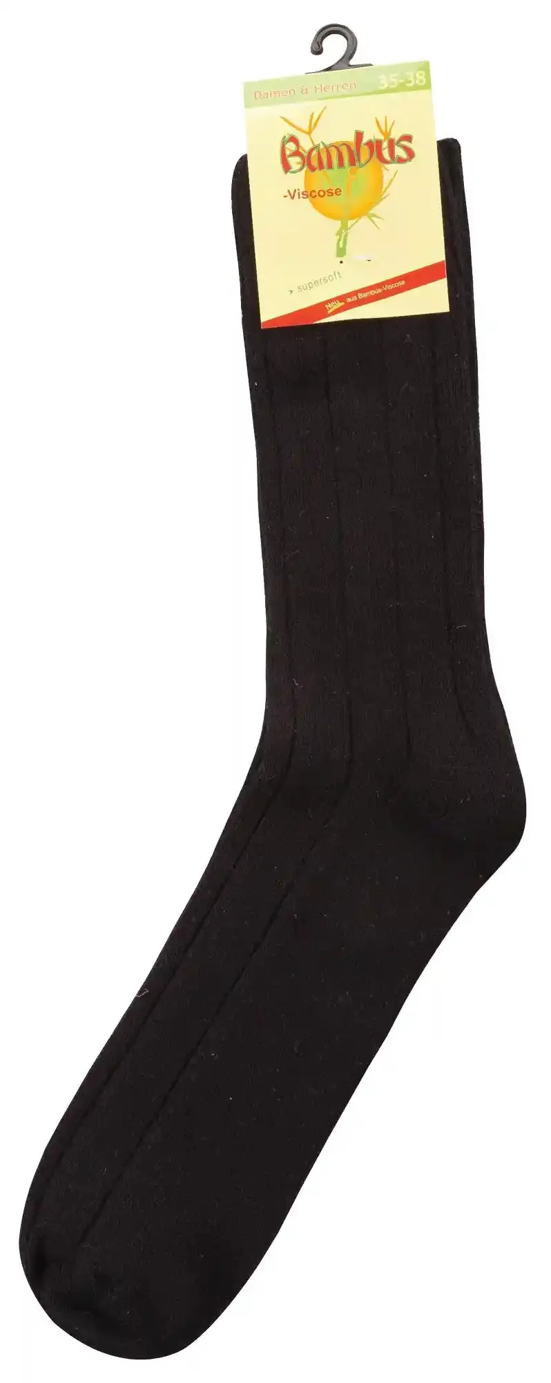 Bambus Viskose Socken Frottee Polstersohle Komfortbund ohne Gummidruck (3–15 Paar) Gr. 35–46
