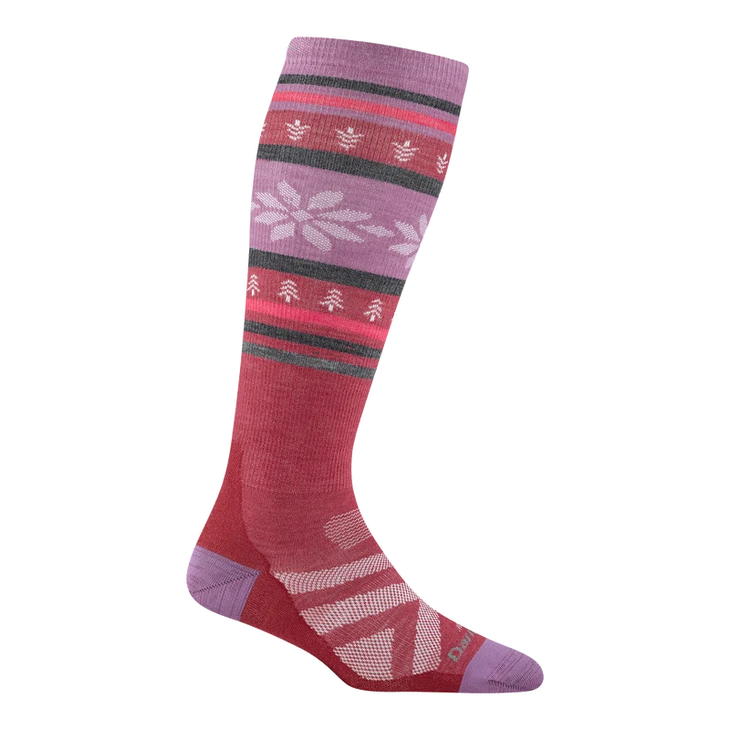 Women's Alpine Over-the-Calf Lightweight Ski & Snowboard Socks