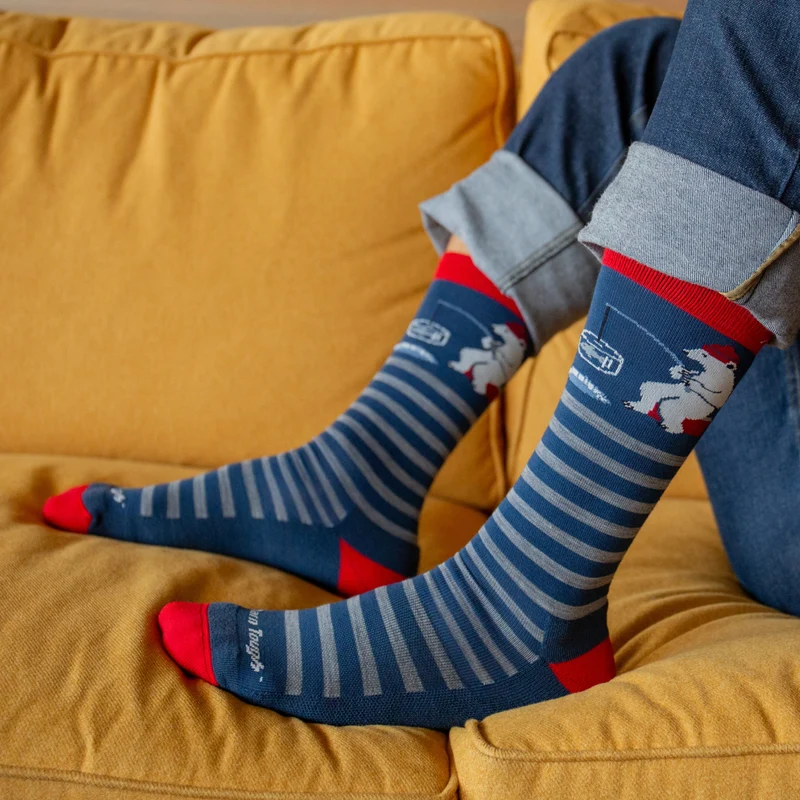 Men's Wild Life Crew Lightweight Lifestyle Socks