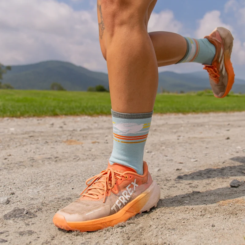 Women's Pacer Micro Crew Ultra-Lightweight Running Socks