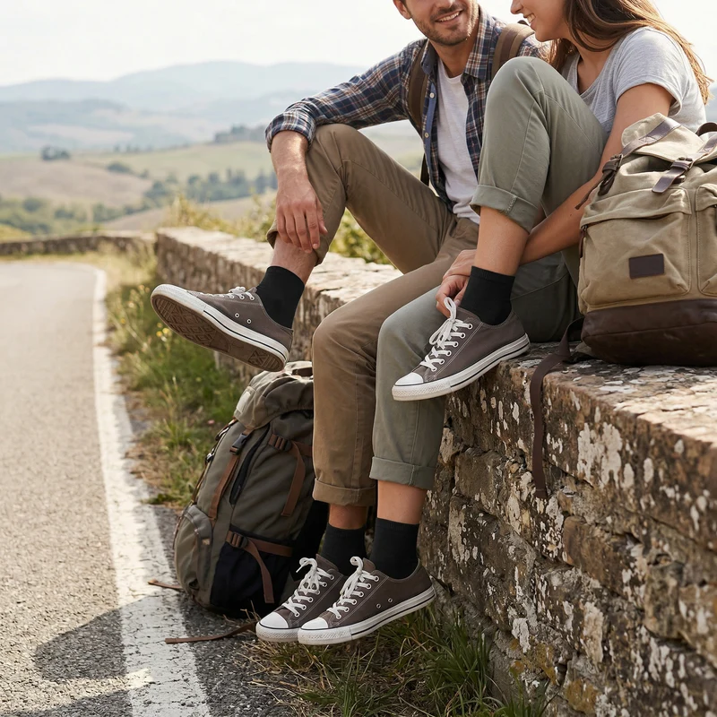 bamboo:line | Premium Bambus Kurzsocken von foot-art