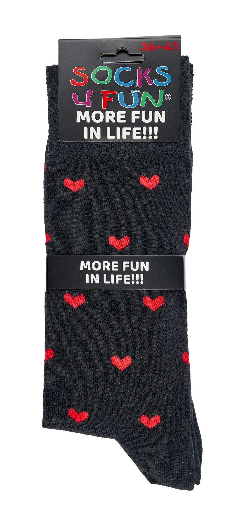 Valentinstag Herz Socken als Partnerlook und Besties Geschenk 2er oder 4er Pack