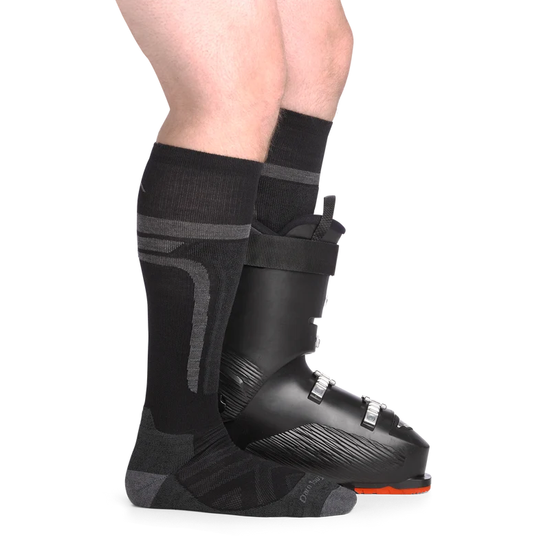 Men's Edge Over-the-Calf Midweight Ski & Snowboard Socks