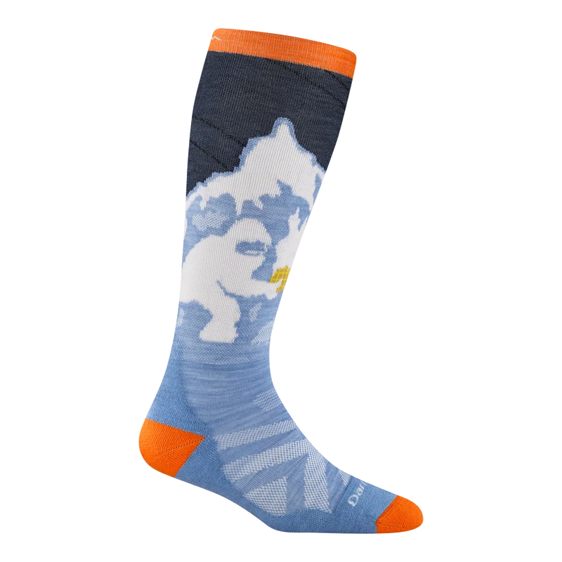 Kids Little Yeti Over-the-Calf Midweight Ski & Snowboard Socks