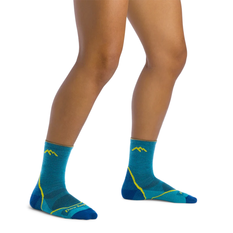 Kids Light Hiker Micro Crew Lightweight Hiking Socks