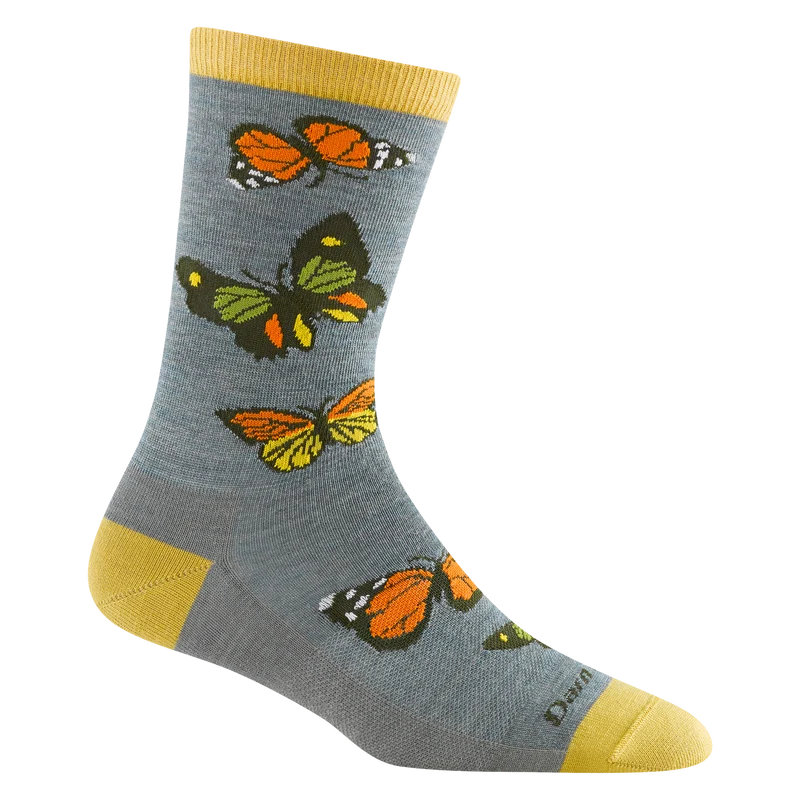 Women's Flutter Crew Lightweight Lifestyle Sock-Last Chance