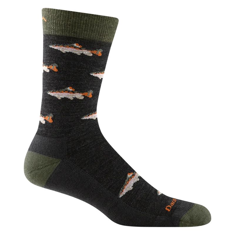 Men's Spey Fly Crew Lightweight Lifestyle Socks