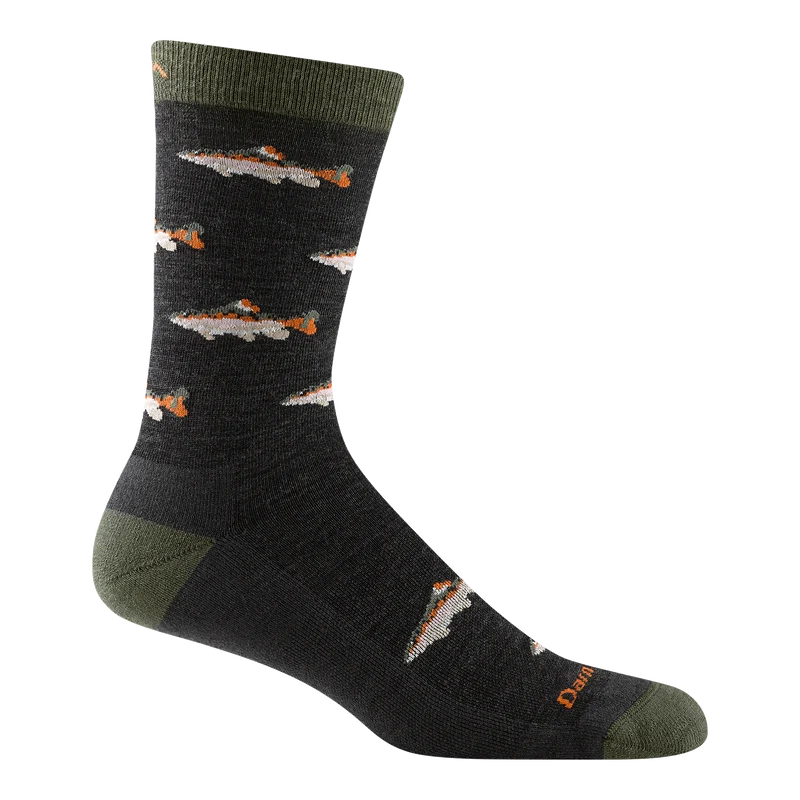 Men's Spey Fly Crew Lightweight Lifestyle Socks