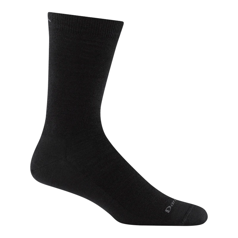 Men's Solid Crew Lightweight Lifestyle Socks