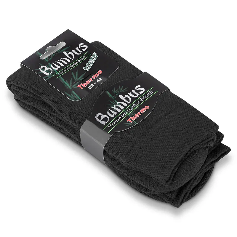 2–10 Paar THERMO Bambus Viskose Socken Unisex foot-art bamboo:line