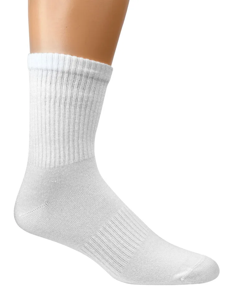 Bambus Crew Socken Tennissocken 2er-Pack – weich & atmungsaktiv