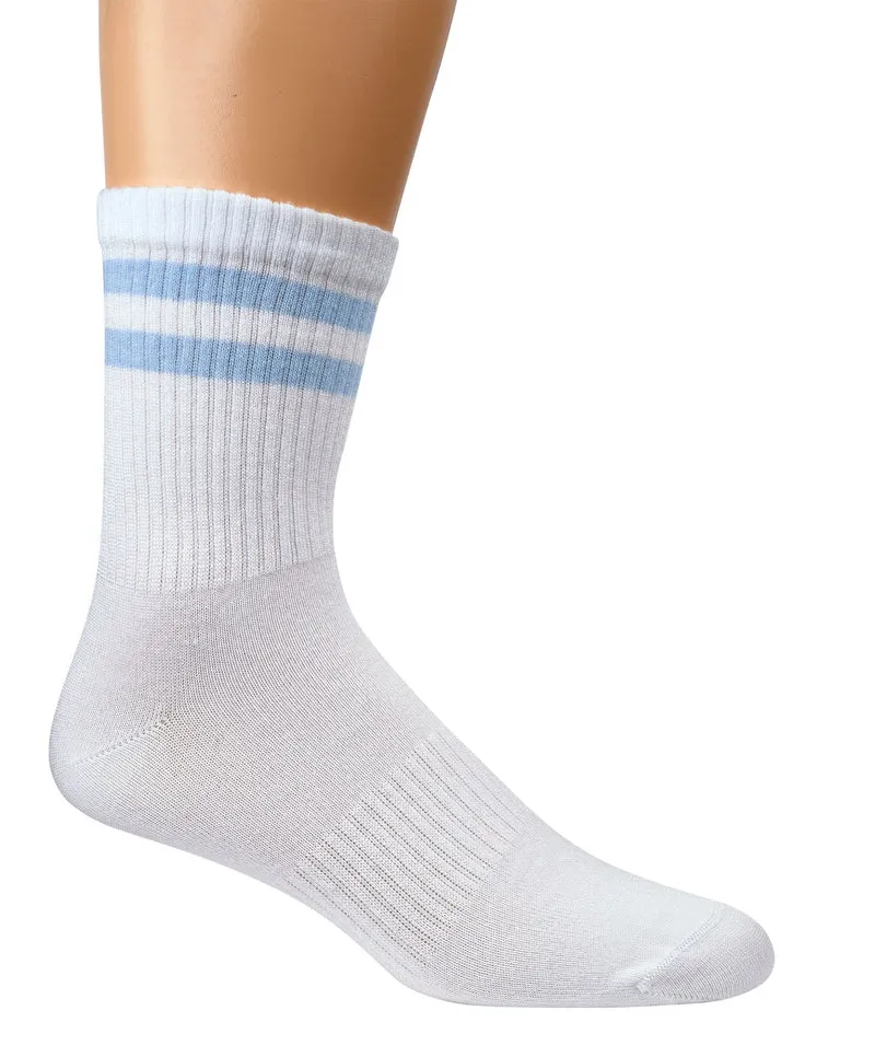 Bambus Crew Socken Tennissocken 2er-Pack – weich & atmungsaktiv