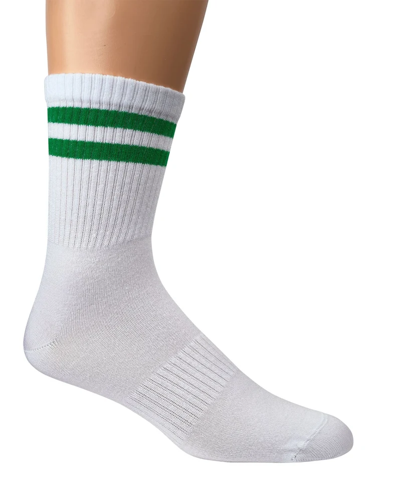 Bambus Crew Socken Tennissocken 2er-Pack – weich & atmungsaktiv