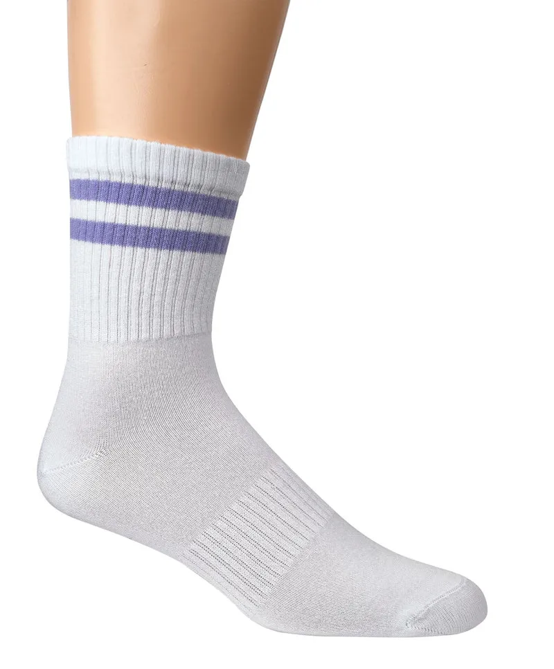Bambus Crew Socken Tennissocken 2er-Pack – weich & atmungsaktiv