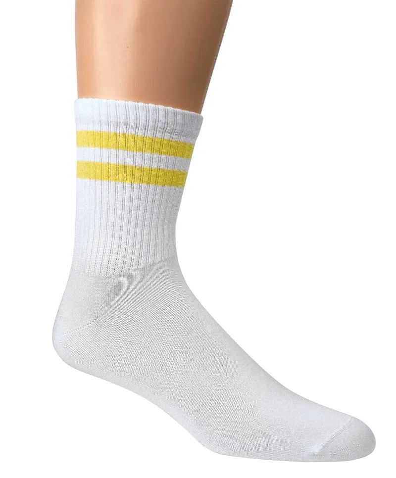 Bambus Crew Socken Tennissocken 2er-Pack – weich & atmungsaktiv