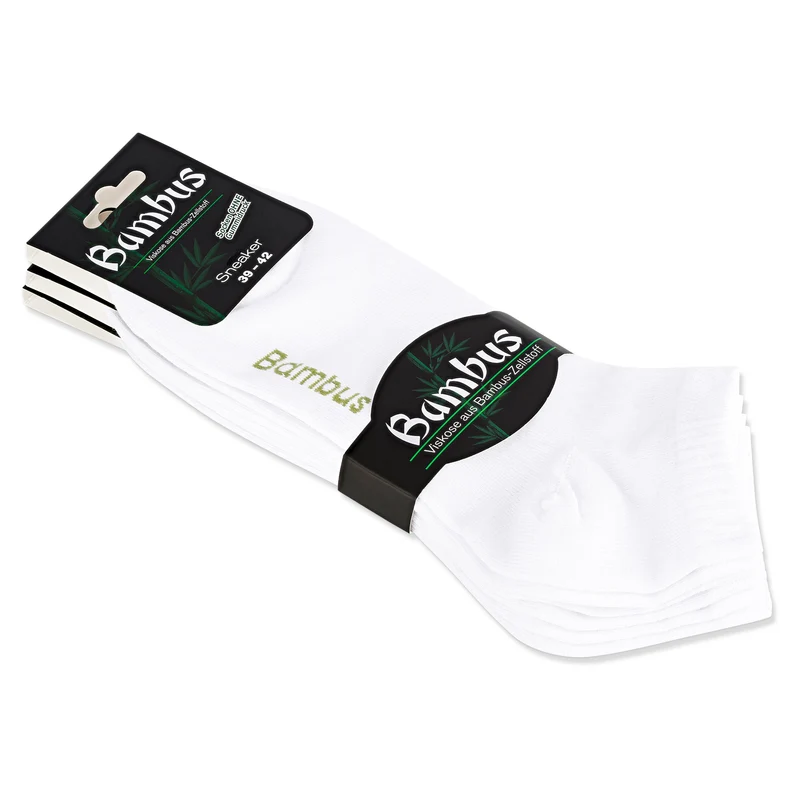 Bambus Viskose Sneaker Socken ohne Gummi | bamboo:line von foot-art
