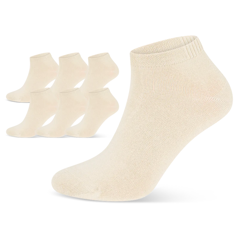 Bambus Viskose Sneaker Socken ohne Gummi | bamboo:line von foot-art