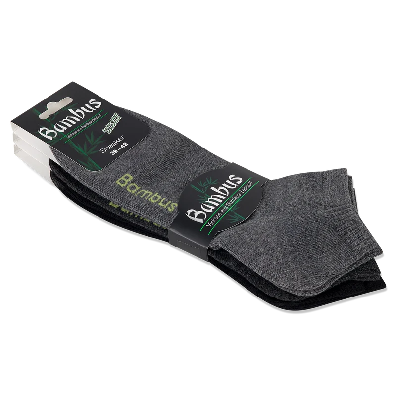 Bambus Viskose Sneaker Socken ohne Gummi | bamboo:line von foot-art