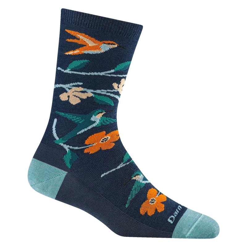 Women's Birds Of A Feather Crew Lightweight Lifestyle Socks