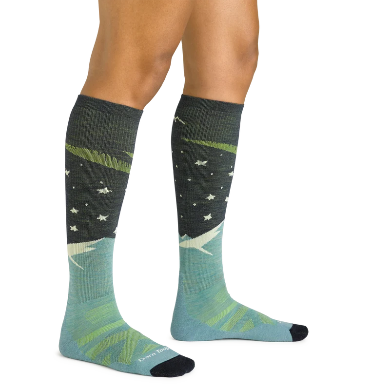 Women's Aurora Over-the-Calf Lightweight Ski & Snowboard Socks