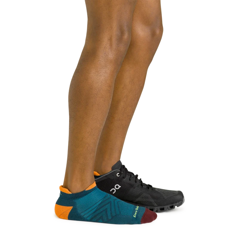 Men's Run No Show Tab Cushioned Ultra-Lightweight Running Socks- Last Chance