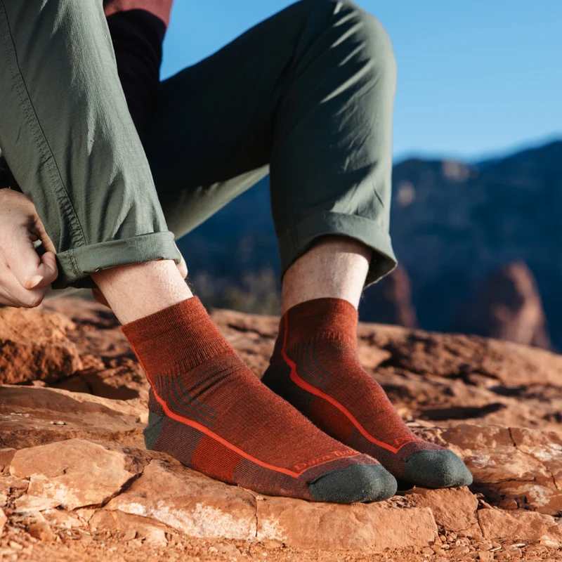 Men's Hiker Quarter Midweight Hiking Socks- Last Chance