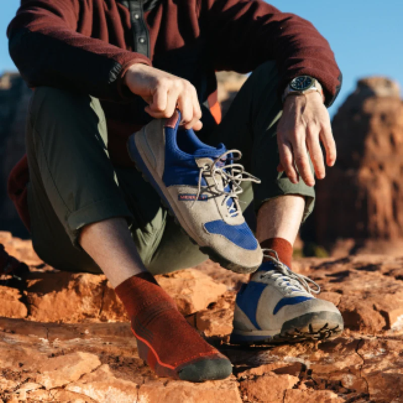 Men's Hiker Quarter Midweight Hiking Socks- Last Chance
