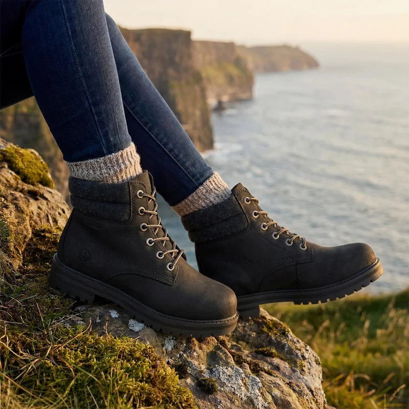 Merino Leather Boot Women