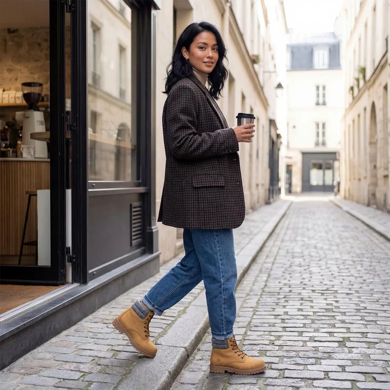 Merino Leather Boot Women