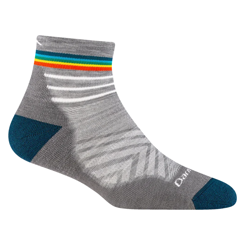 Women's Run Quarter Cushioned Ultra-Lightweight Running Socks