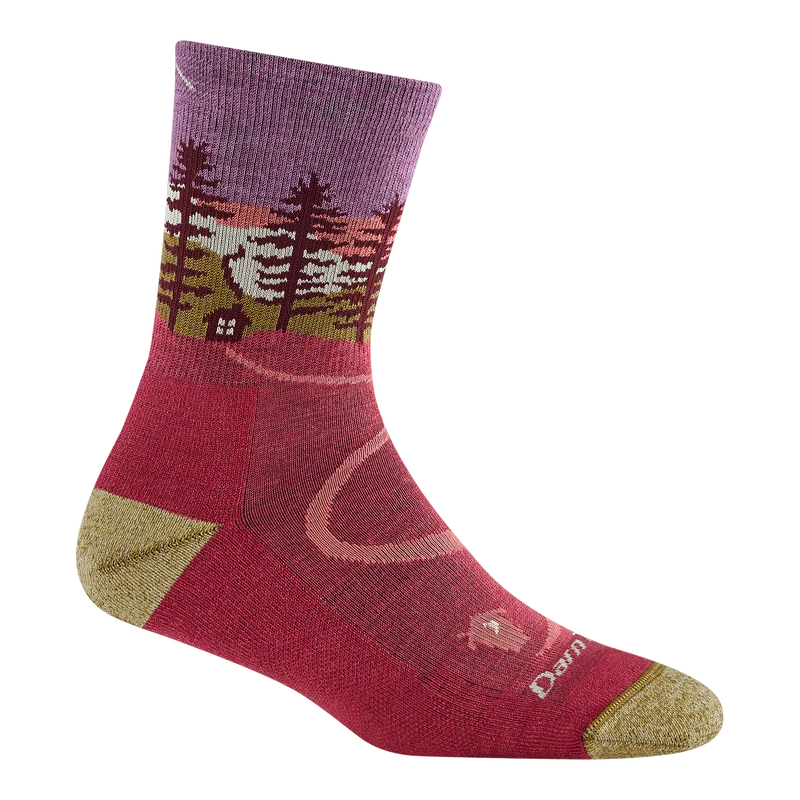 Women's Northwoods Micro Crew Midweight Hiking Socks