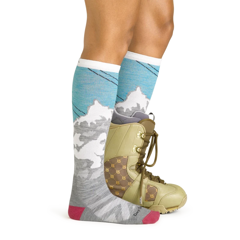 Women's Yeti Over-the-Calf Midweight Ski & Snowboard Socks