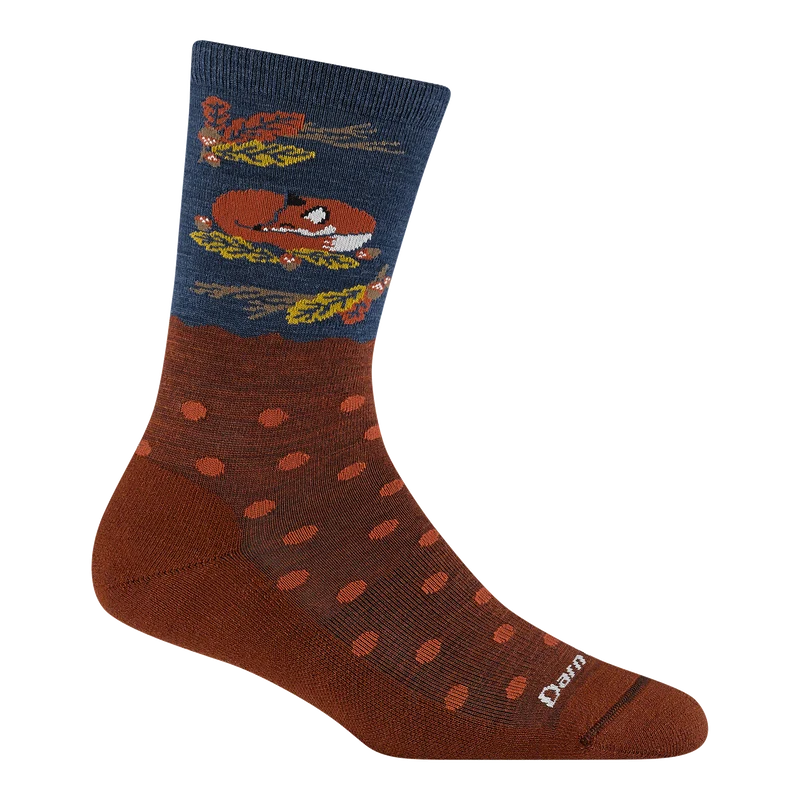 Women's Wild Life Crew Lightweight Lifestyle Socks