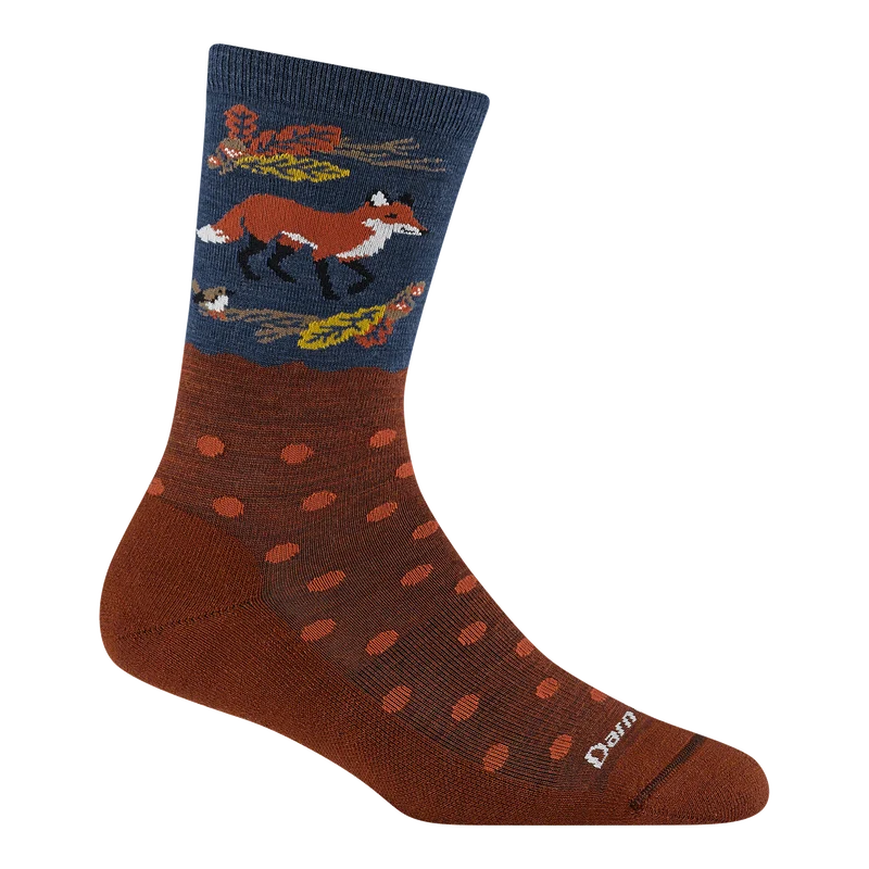 Women's Wild Life Crew Lightweight Lifestyle Socks